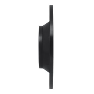 Audi TT Quattro Brake Rotor (1) - Rear Left - R1 Concepts - Drilled & Slotted - Black - `16-`25